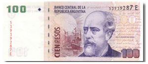 Billete de 100 Pesos